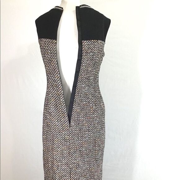 HOBBS Lucia Sleeveless Tweed Dress NWT Size 2 - Picture 3 of 8